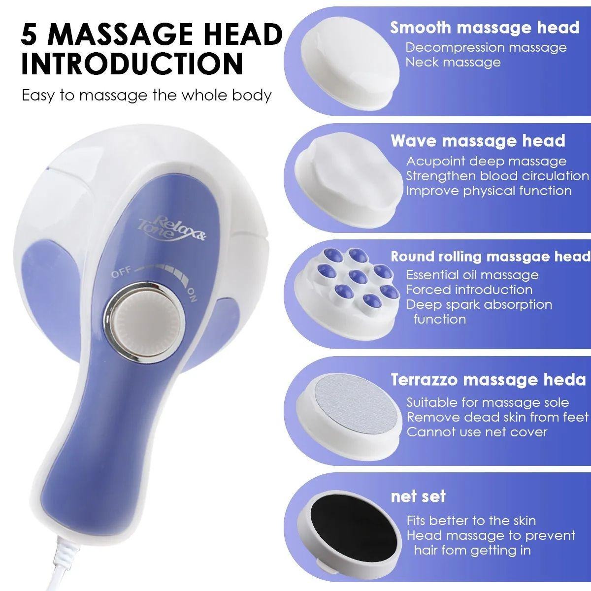 Relax & Spin Tone Body Massager ARDS