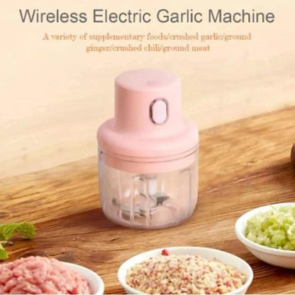 Portable Electric USB Rechargeable Food Chopper ARDS