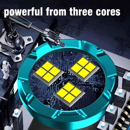 Three Eye Mini Flashlight Portable ARDS