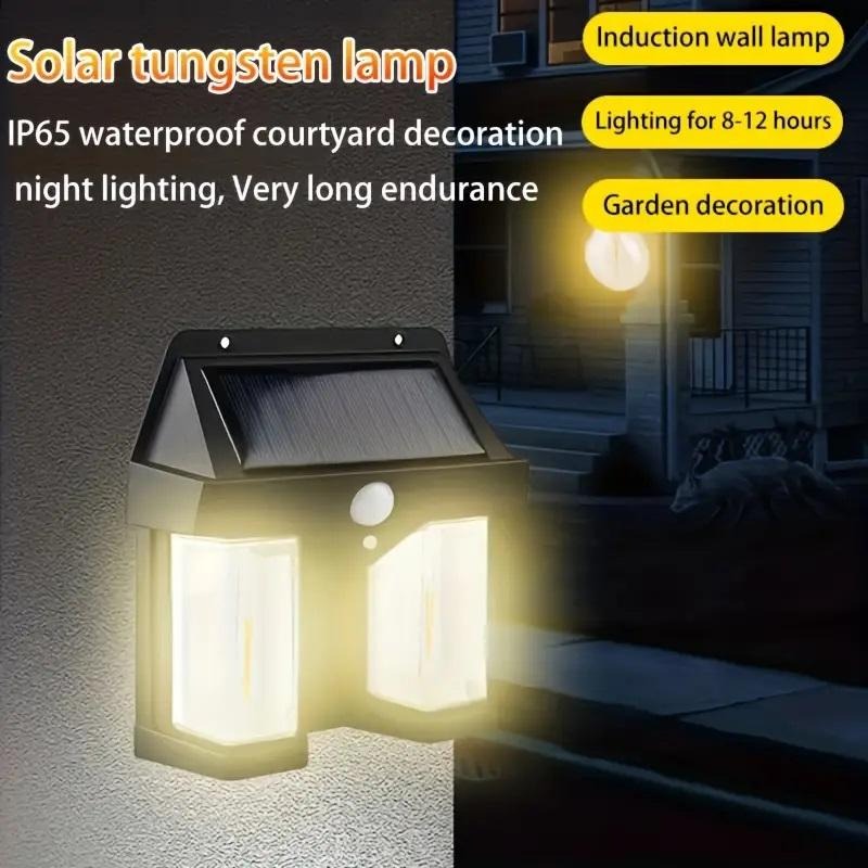 Double Head Antique Solar Sensor Wall Lamp ARDS