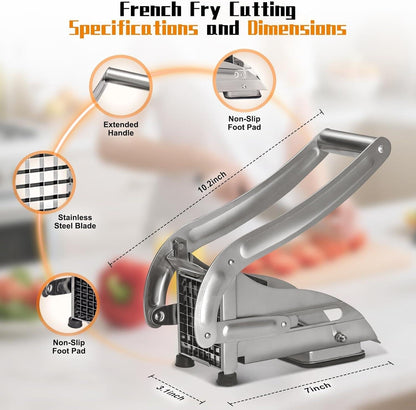 Stainless Steel Potato Chips &amp; French Fry Cutter ARDS