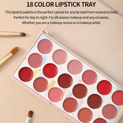 Moccallure Professional 18-Colors Lipstick Kit YMDS