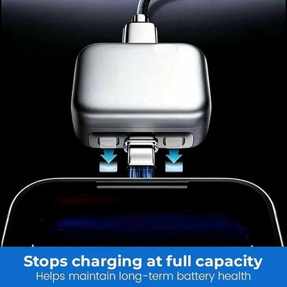 Type C Smart Auto Stop Charging Adapter, Auto Disconnect Charger ARDS
