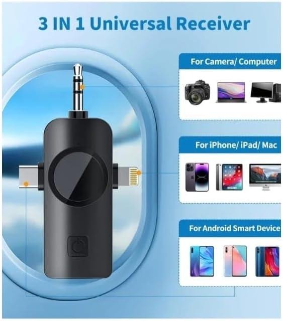 F11 Single MIC ANC + ECHO Mode with Wind Muff Cover. (TypeC + iPhone + Android) ARDS
