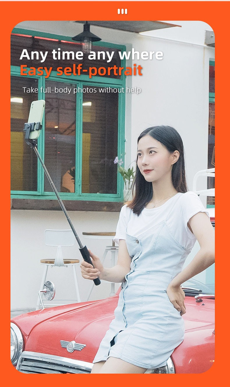 3-in-1 Wireless Selfie Stick R1 / R1S – Tripod Stand with Bluetooth Shutter ARDS