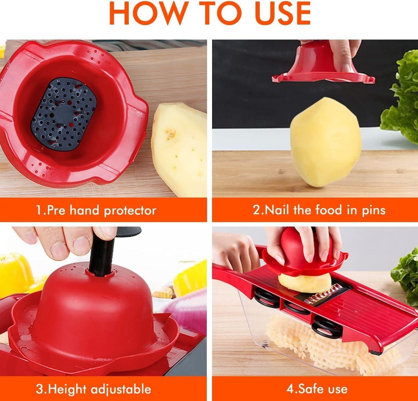 10-in-1 Vegetable &amp; Fruit Chopper ARDS
