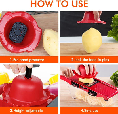 10-in-1 Vegetable &amp; Fruit Chopper ARDS