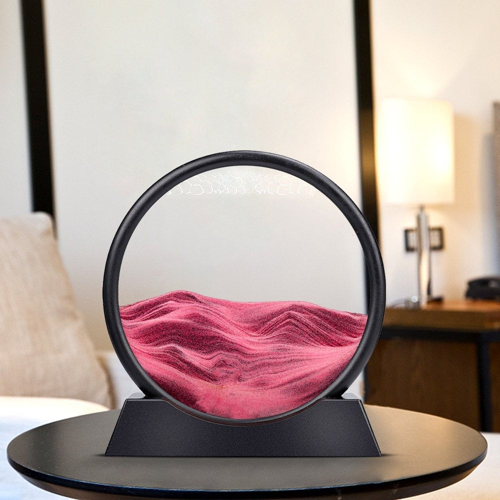 3D Moving Sand Art Hourglass ARDS