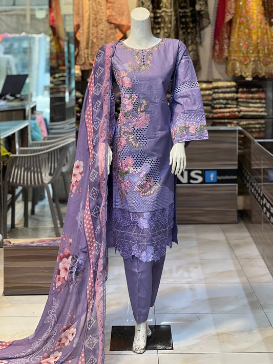 Motifz Purple Dress
