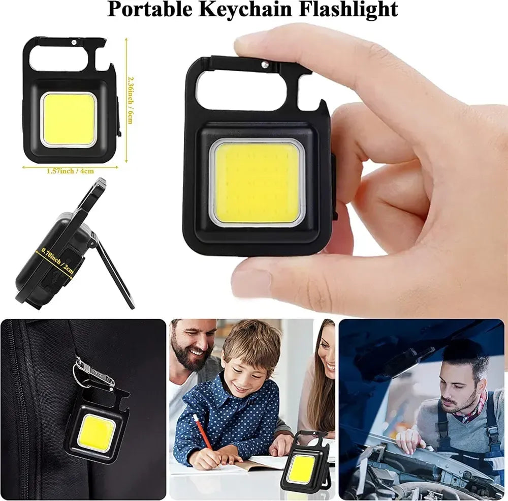 Pocket Flashlight Mini Keychain Work Light ARDS