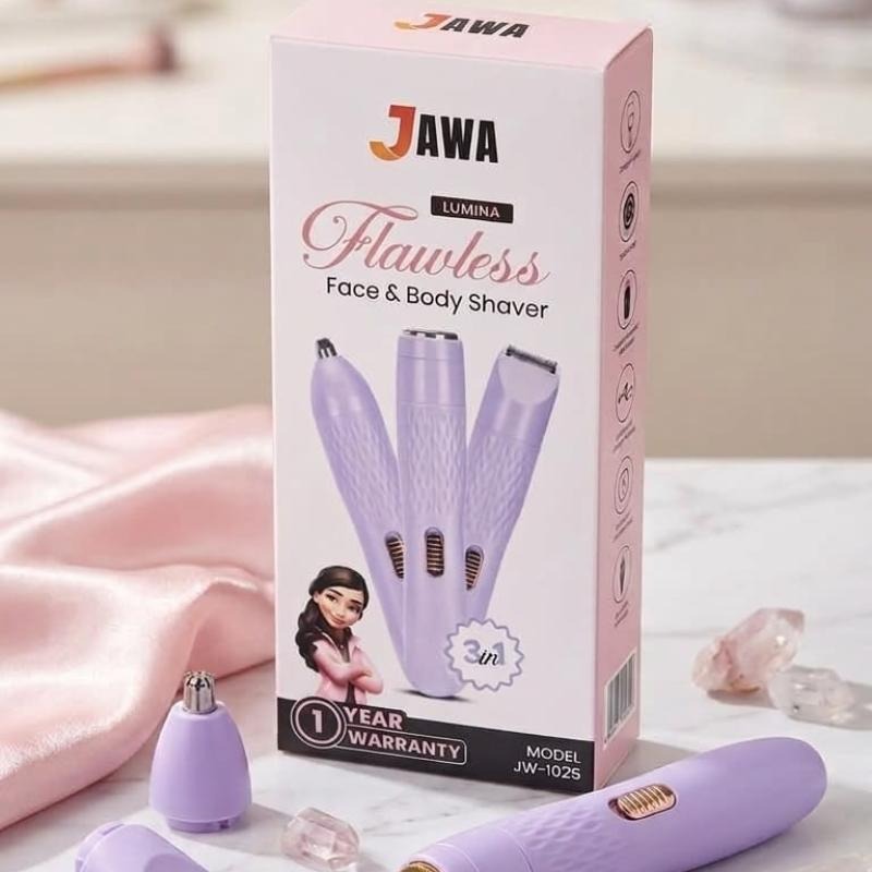 JAWA LUMINA 3-IN-1 FACE & BODY SHAVER JW-1025 ARDS