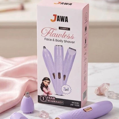 JAWA LUMINA 3-IN-1 FACE & BODY SHAVER JW-1025 ARDS
