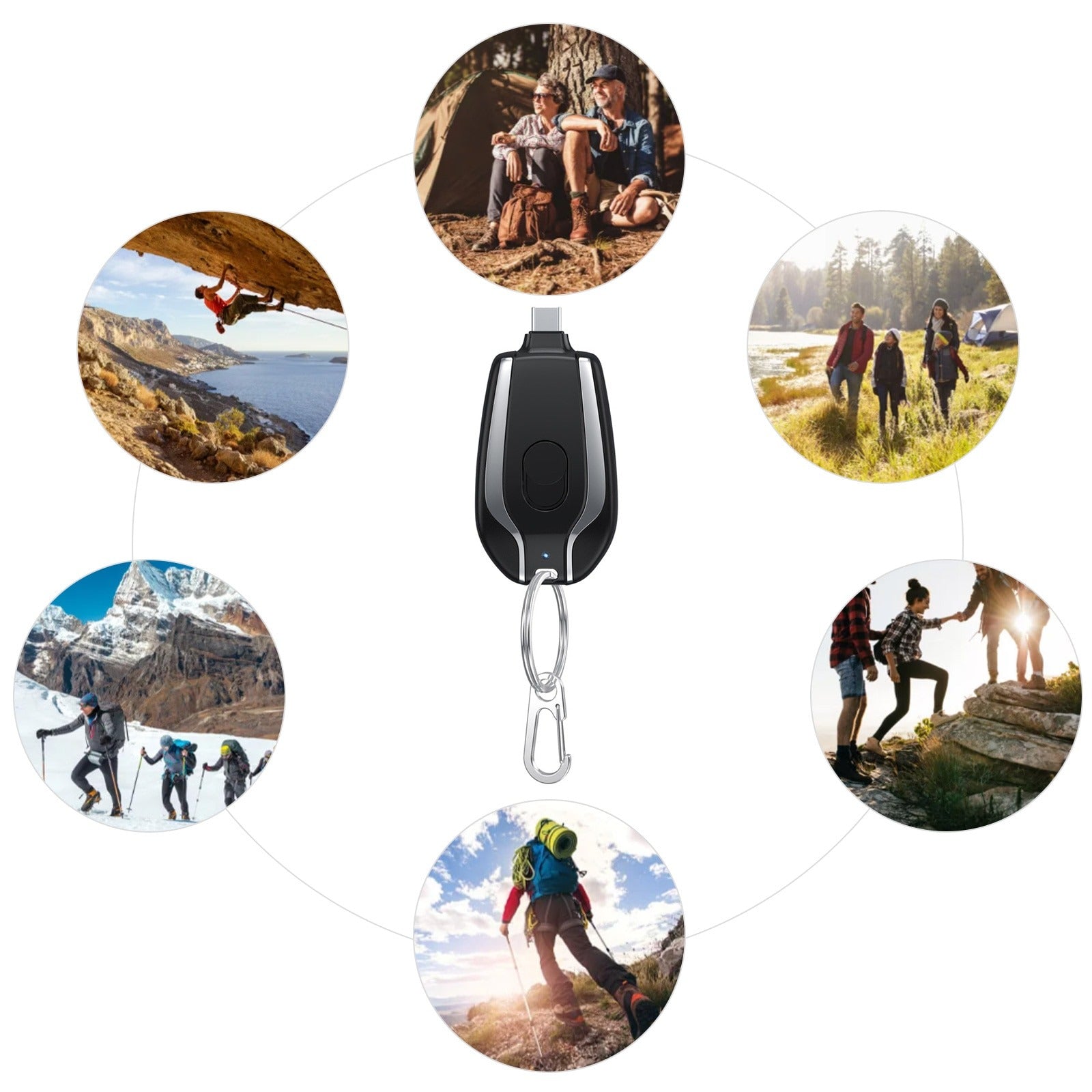 Android Keychain Phone Charger ARDS