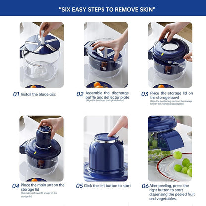 Quick & Effortless Peeling Machine - Automatic Electric Fruit Peeler ARDS