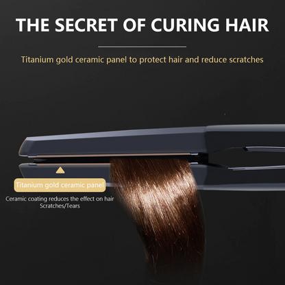 Kemei KM-329 Professional Hair Straightener With Temperature Control- For Women ARDS