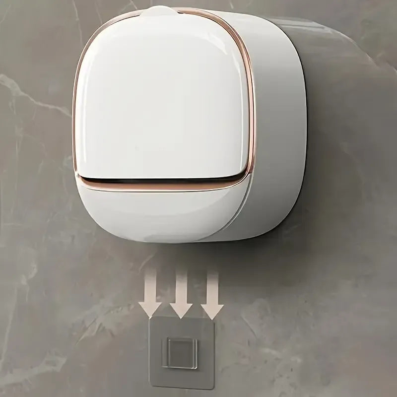 Milky White | Self-Adhesive Wall-Mounted Luxury Soap Holder YMDS