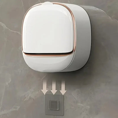 Milky White | Self-Adhesive Wall-Mounted Luxury Soap Holder YMDS