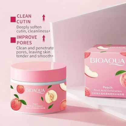BIOAQUA Peach Extract Exfoliating Gel Face Cream