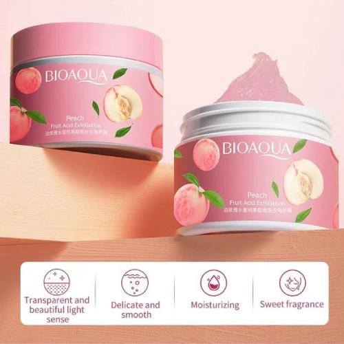 BIOAQUA Peach Extract Exfoliating Gel Face Cream