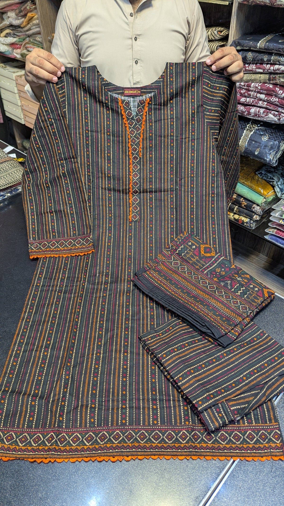 Bin Saeed Winter Khaddar 05 Rida's Collection