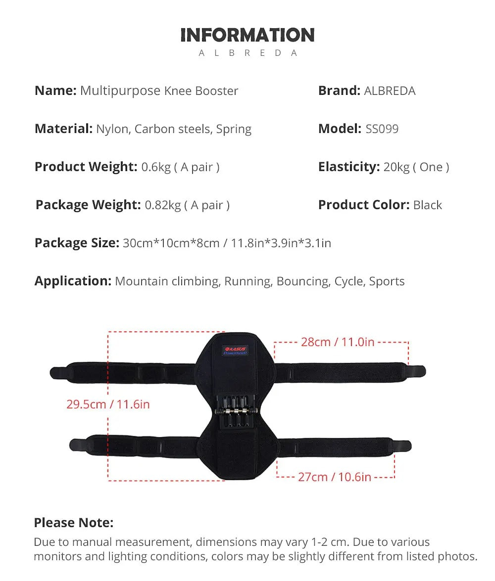 Power Knee Joint Support Pads ARDS