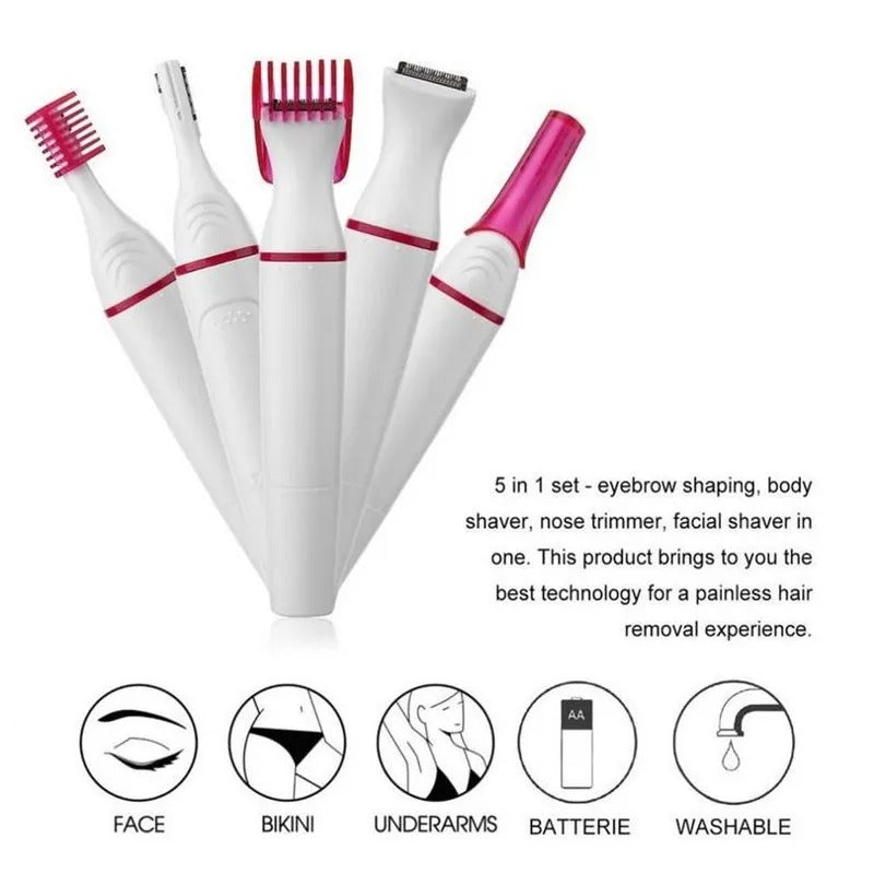 Veet Trimmer Multifunction 5 in 1 Electric Epilator