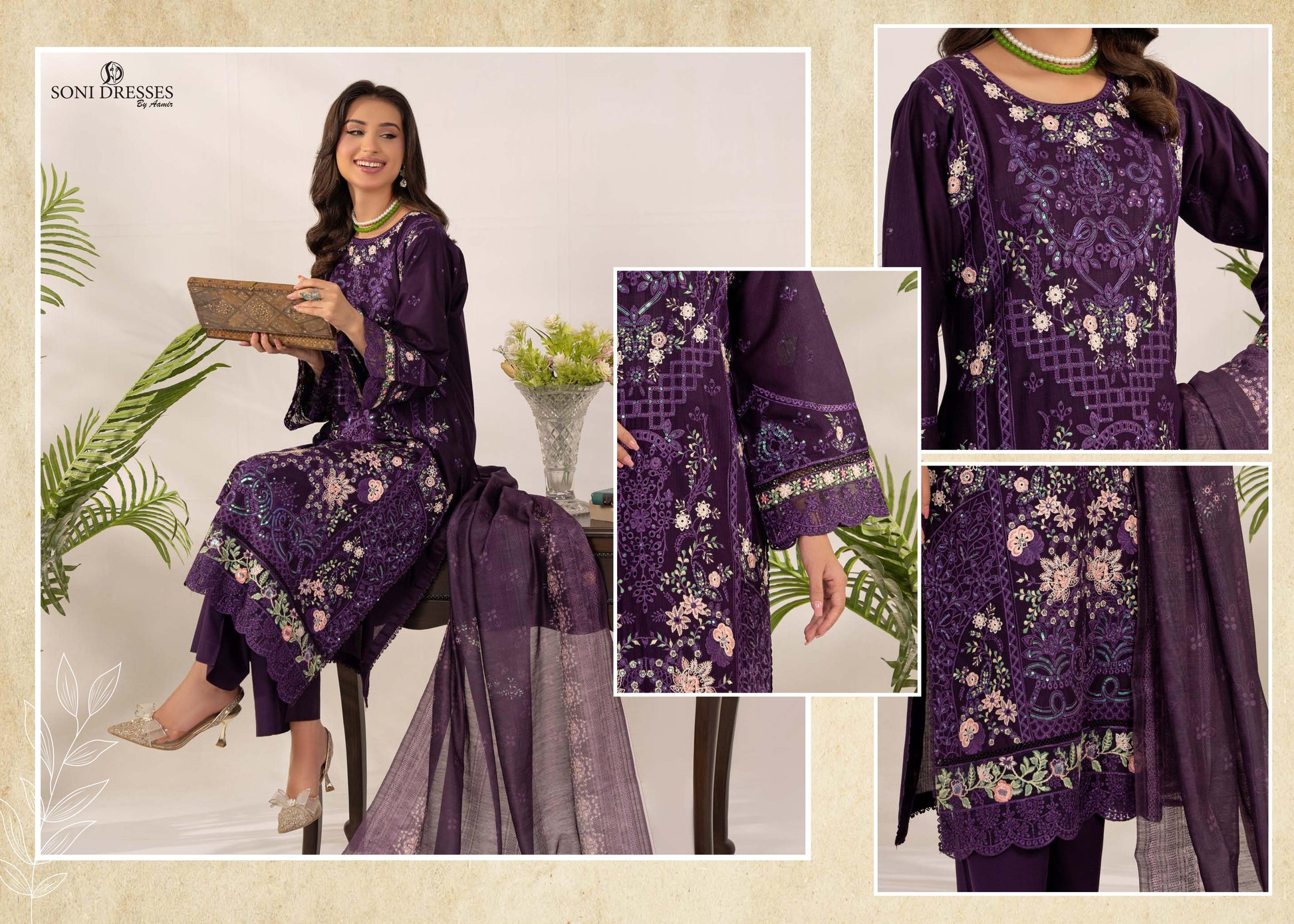 Mahi Vol 08 by Soni Dresses D-01 Soni