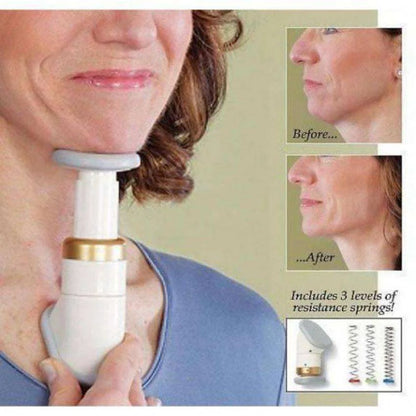 Neckline Slimmer Double Chin Exerciser Massager Thin Jaw Reduce Double Chins