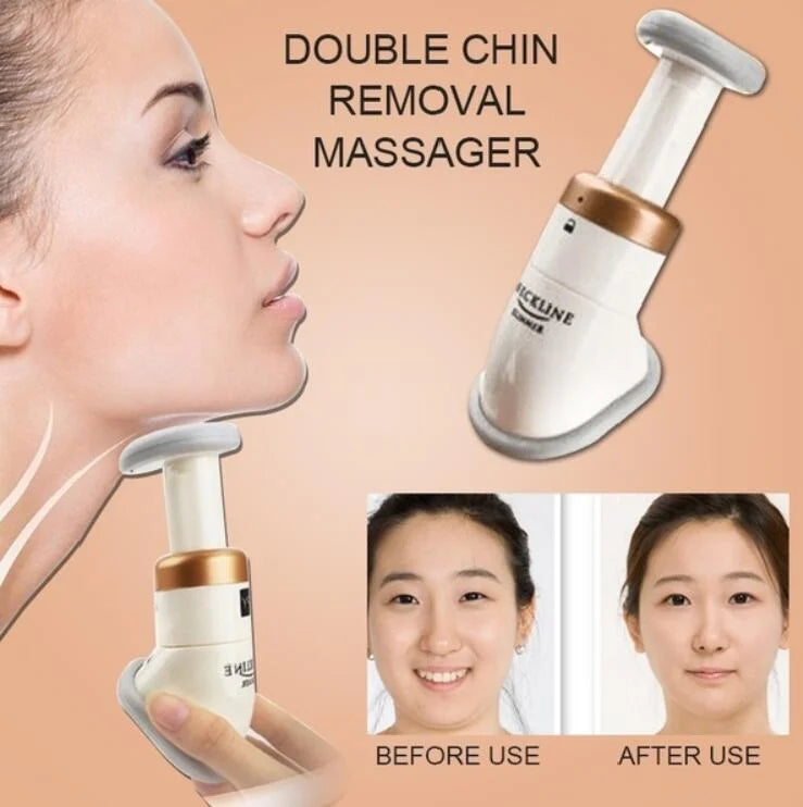 Neckline Slimmer Double Chin Exerciser Massager Thin Jaw Reduce Double Chins