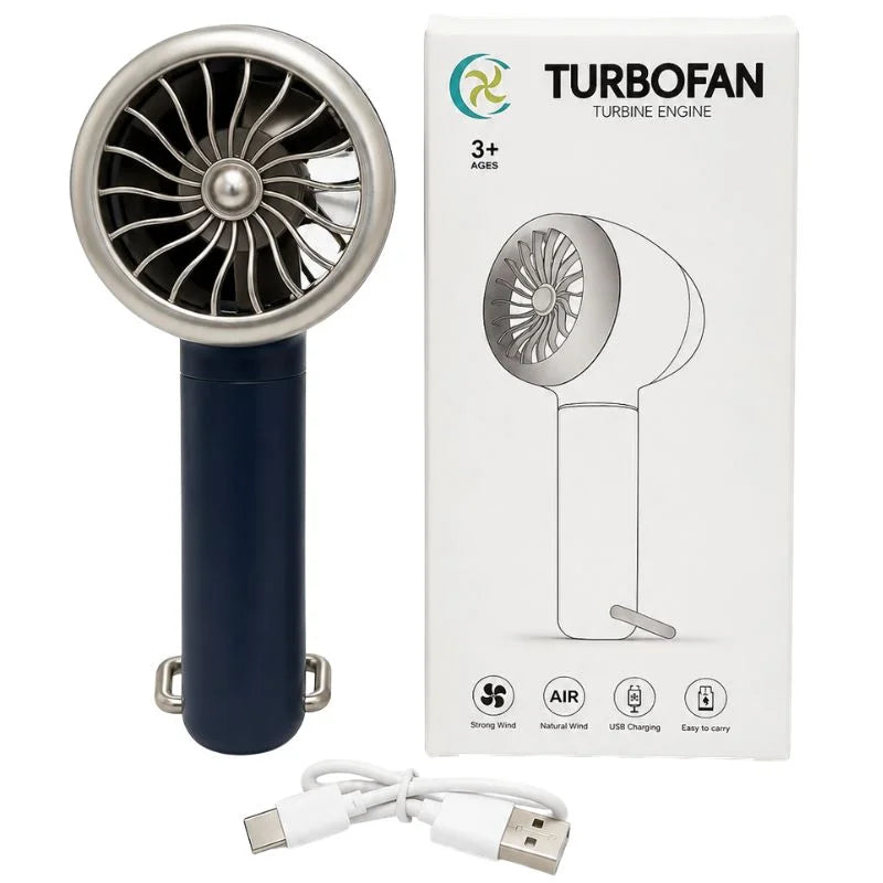 Turbo Fan Rechargeable Mini Cooling Fan YMDS