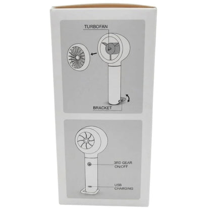 TurboFan Rechargeable Mini Cooling Fan YMDS