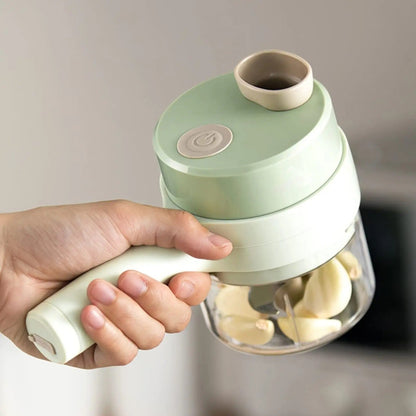 4-in-1 Portable Electric Vegetable Cutter ARDS