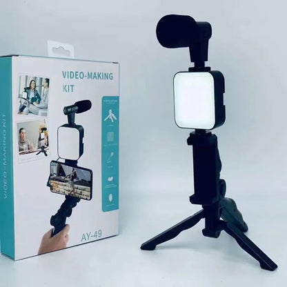 AY-49 Mobile Phone Vlog Selfie Stick ARDS