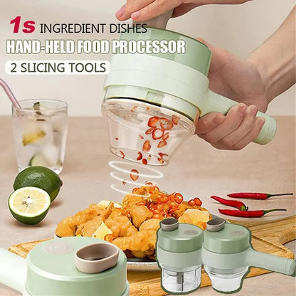4-in-1 Portable Electric Vegetable Cutter ARDS