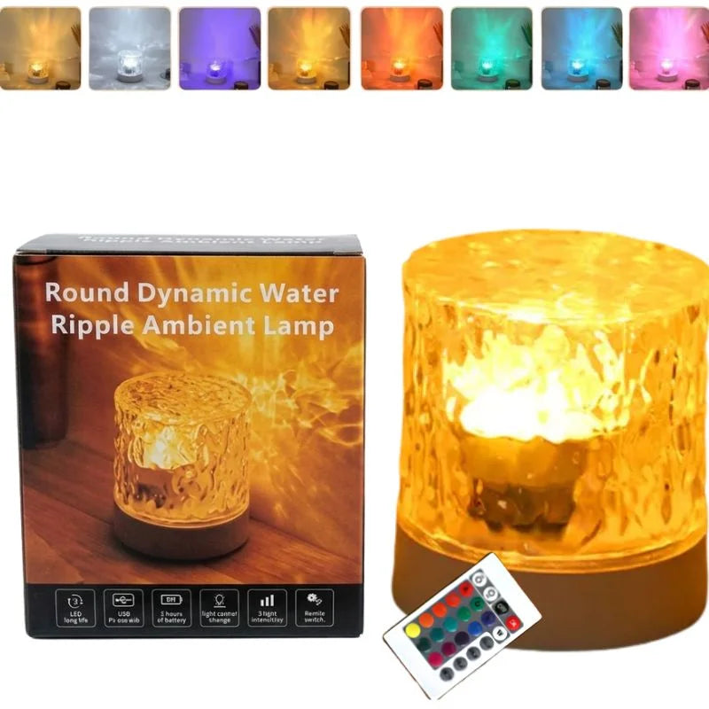16 Colors Northern Lights Water Ripple Lamp YMDS