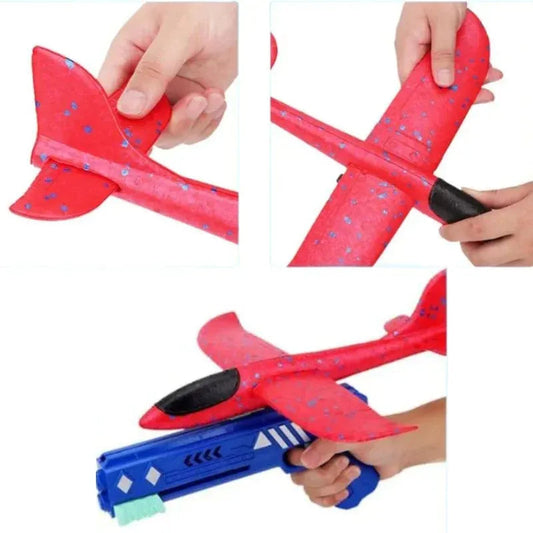 Catapult Gun Aircraft Toy for Kids ARDS