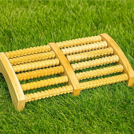 Traditional Wooden Roller Foot Massager ARDS