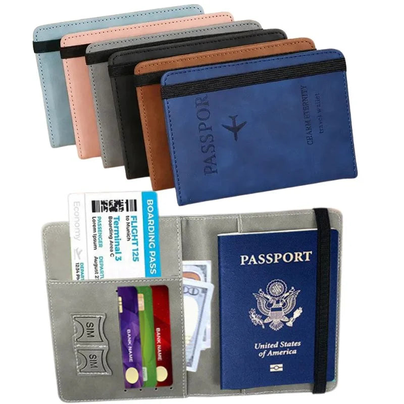 RFID Blocking Passport Wallet YMDS