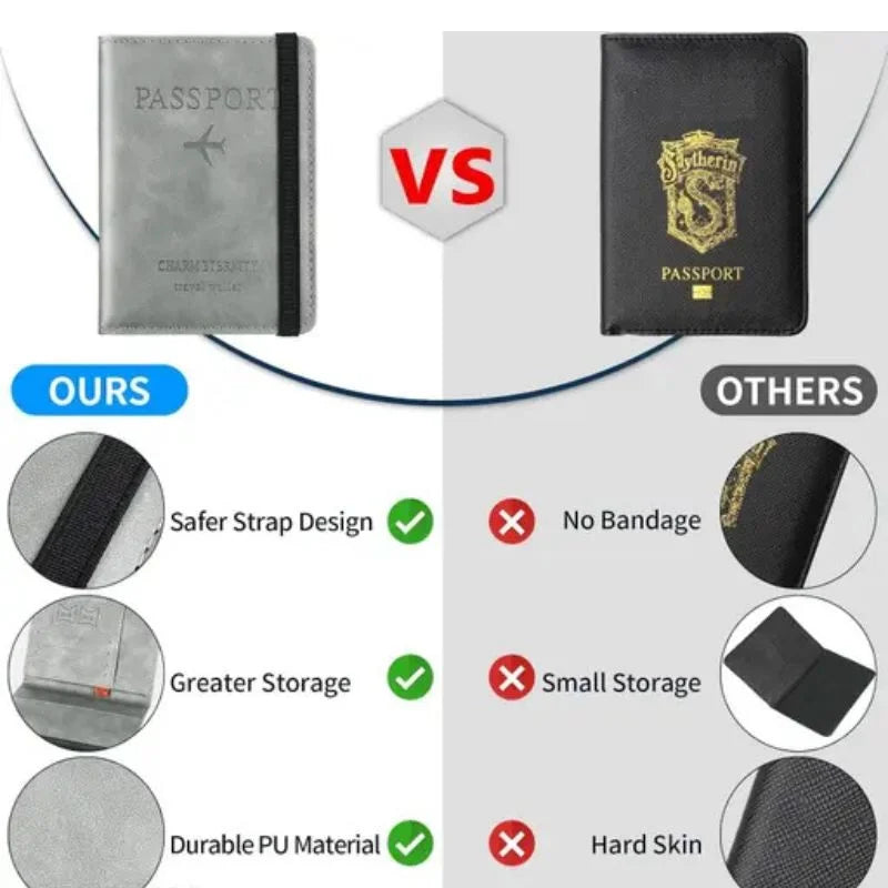 RFID Blocking Passport Wallet YMDS