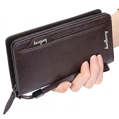 Balebaily Long Wallet for Men &amp; Women with Zipper Pocket HHC