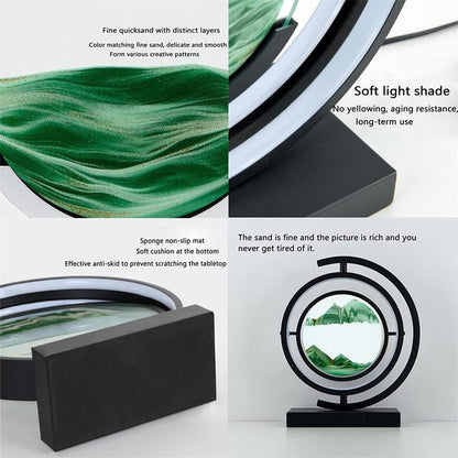 3D Moving Sand Art Hourglass ARDS