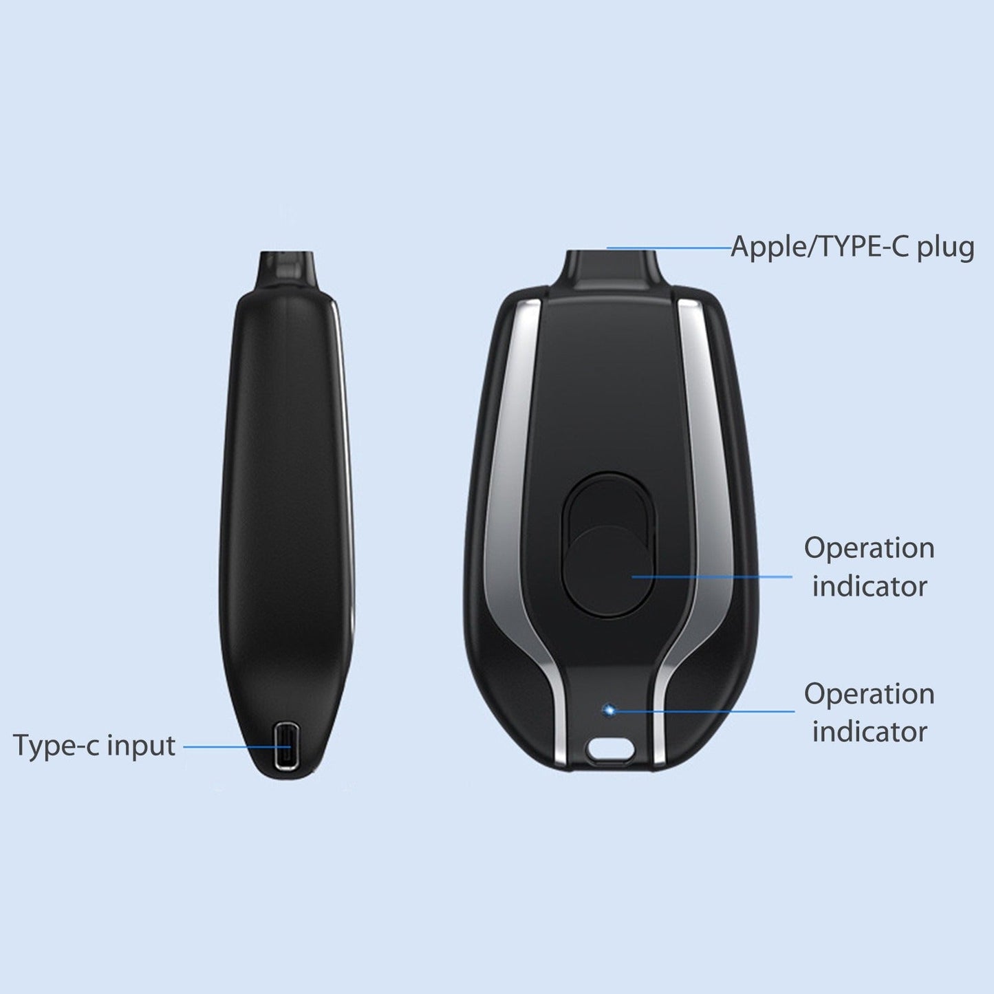 Android Keychain Phone Charger ARDS