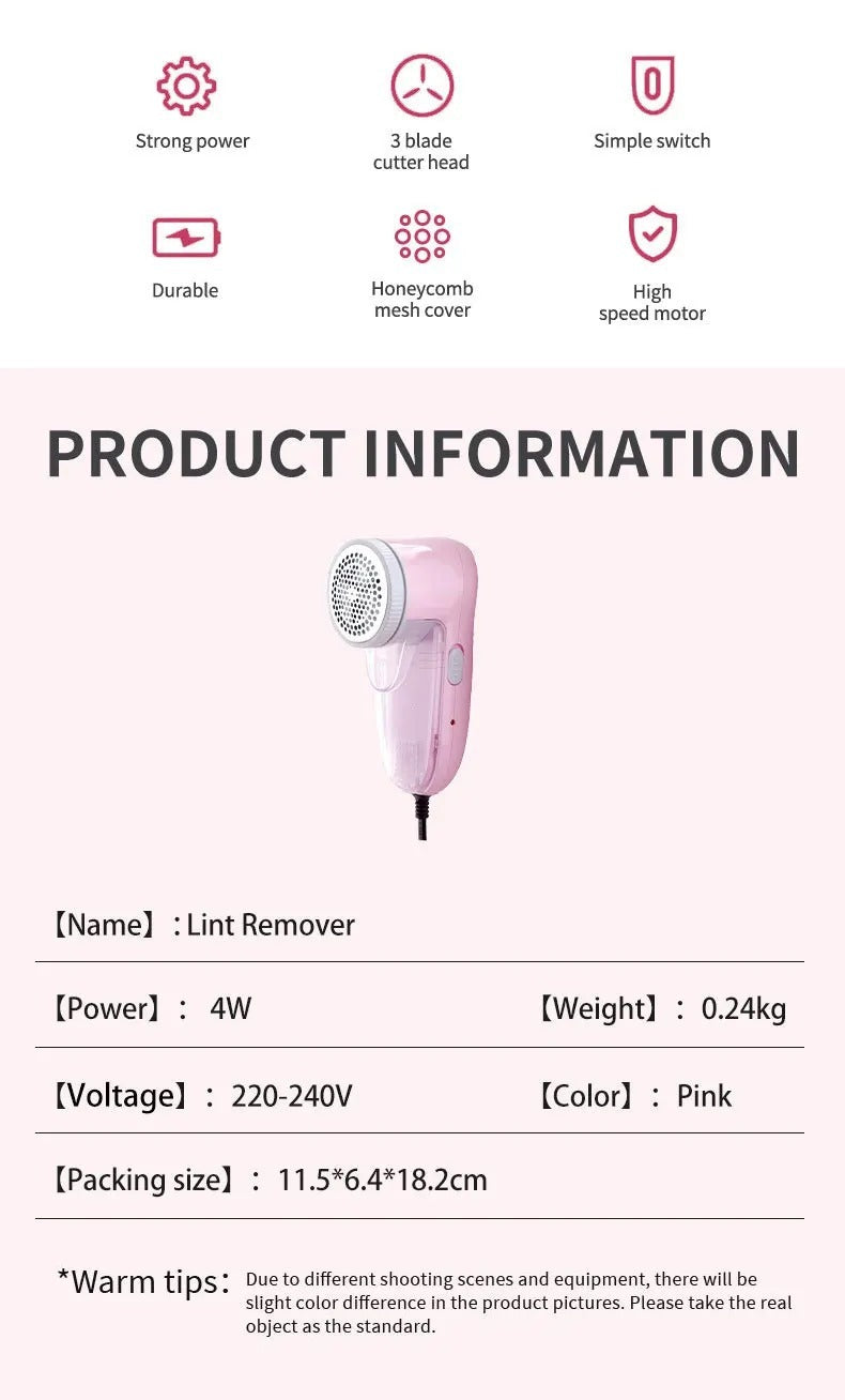 NOVA Electric Lint Remover ARDS