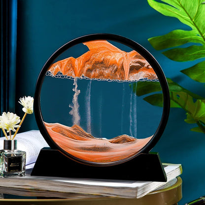 3D Moving Sand Art Hourglass ARDS
