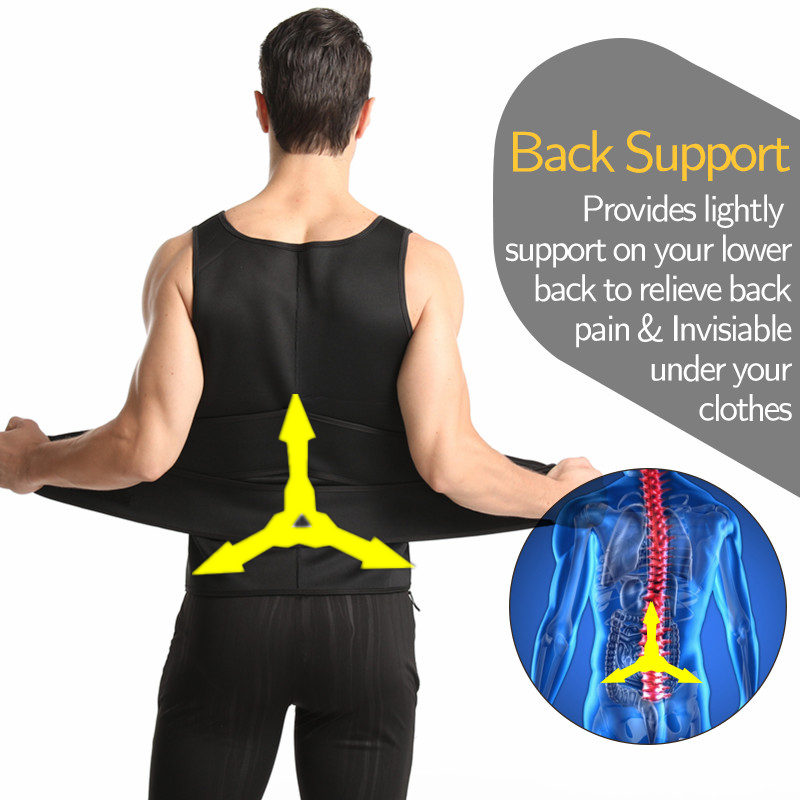 Men’s Neoprene Body Shaper Vest ARDS