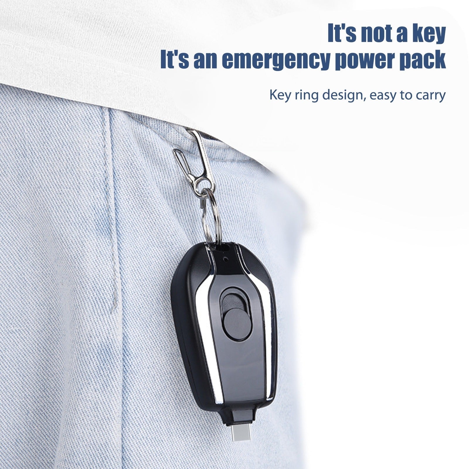 Android Keychain Phone Charger ARDS