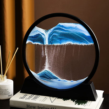 3D Moving Sand Art Hourglass ARDS