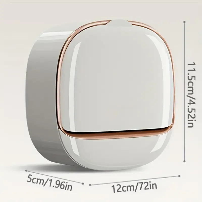 Milky White | Self-Adhesive Wall-Mounted Luxury Soap Holder YMDS