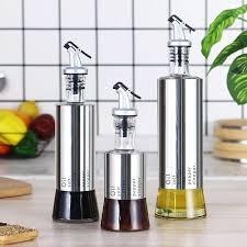 Steel Case Nozzle Glass Oil Bottle 300ml ARDS