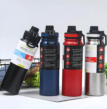 Stainless Steel Nozzle Vacuum Water Bottle HHC